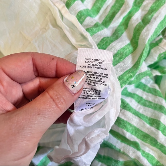 Rails Caralyn cayman green stripe mini dress - Picture 10 of 11